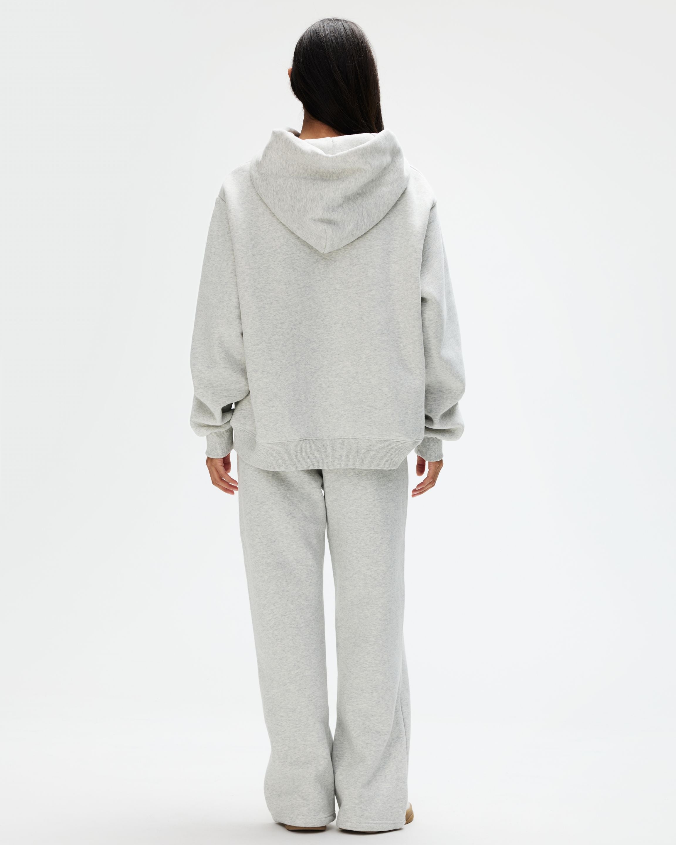OG Varsity Hoodie Sweatshirt - Classic Grey + Denim