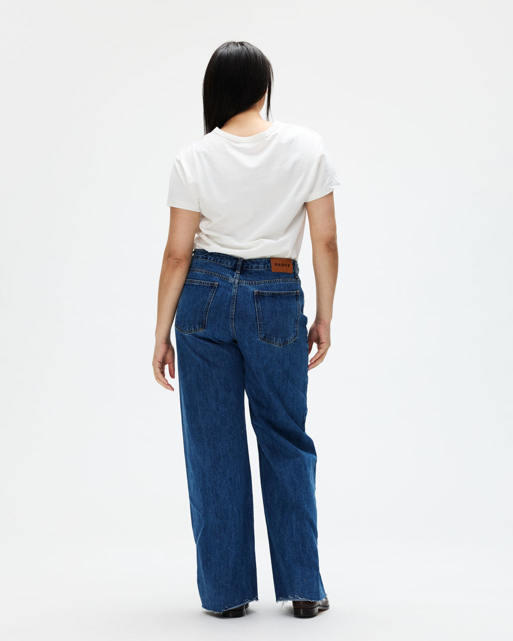 Low Rise Baggy Jeans - Medium Wash