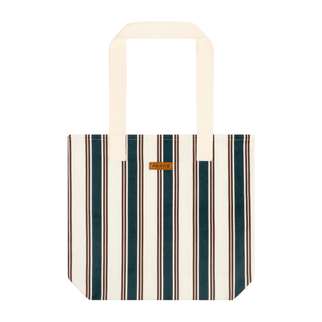 Holiday Striped Tote