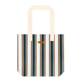 Holiday Striped Tote