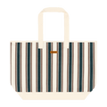 Holiday Striped Oversized Tote