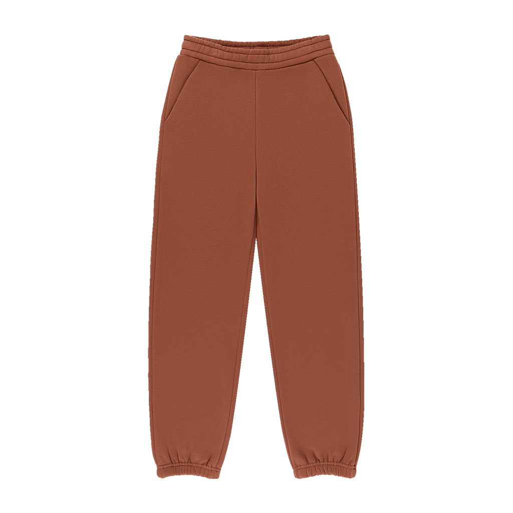 Drawstring Unisex Sweatpants - Mocha