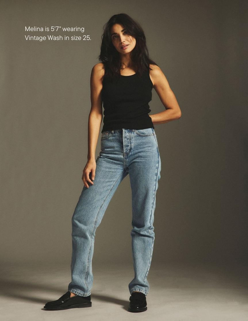 90's Straight Jeans