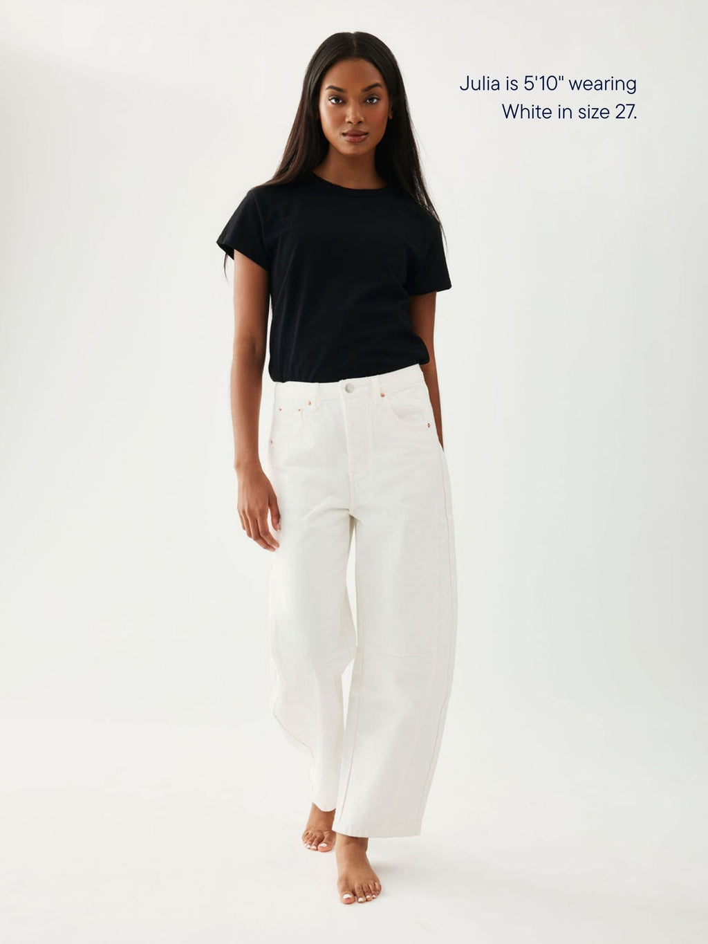 Horseshoe Jeans - White