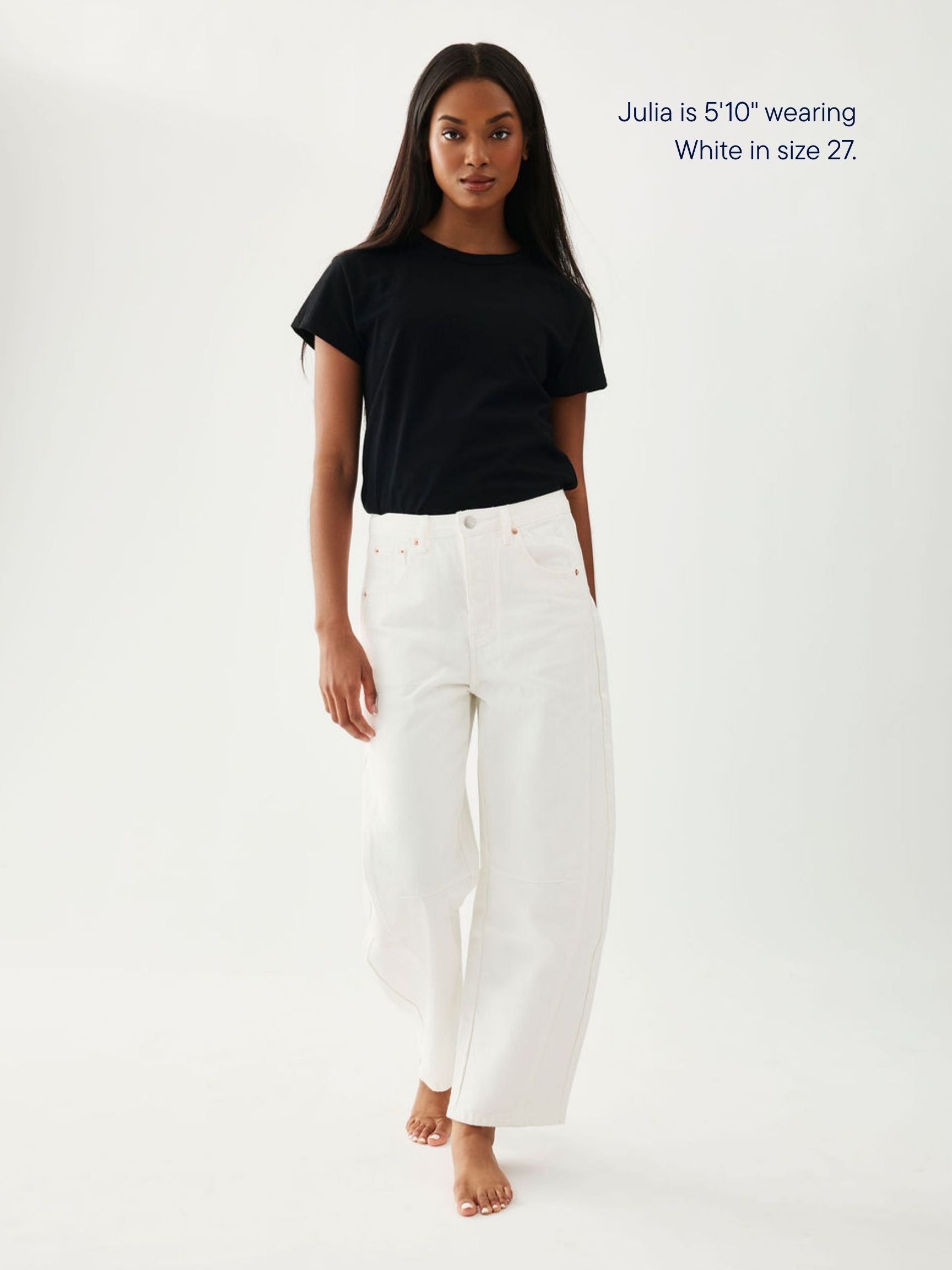 Horseshoe Jeans - White