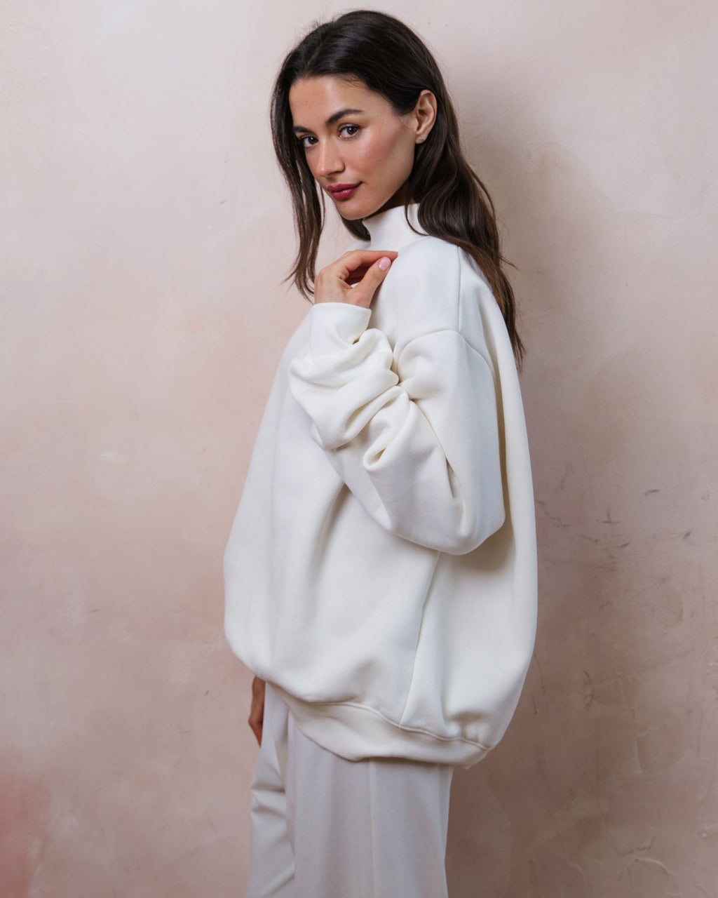 Bridal Classic Mockneck - Pearl