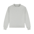Ribbed Mockneck Pullover - Grey