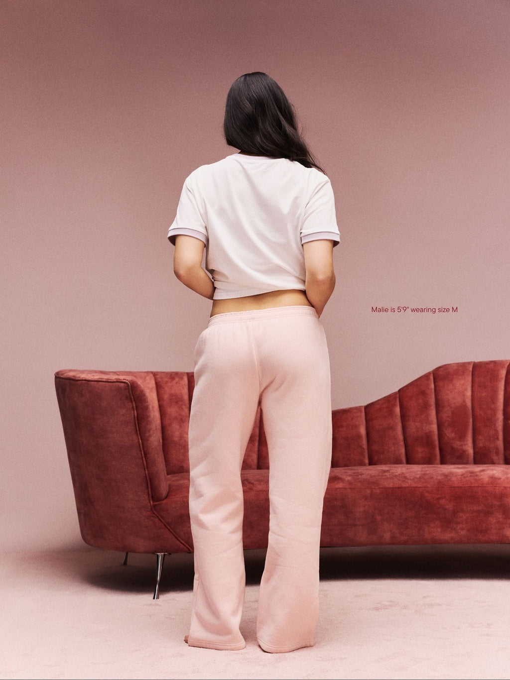 Preorder Boxer Sweatpants - Peony