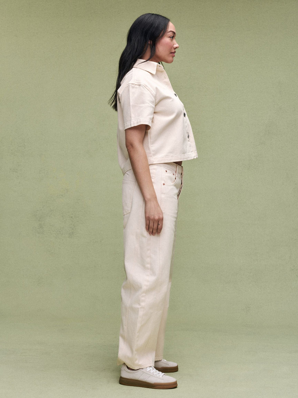 Horseshoe Jeans - Cream