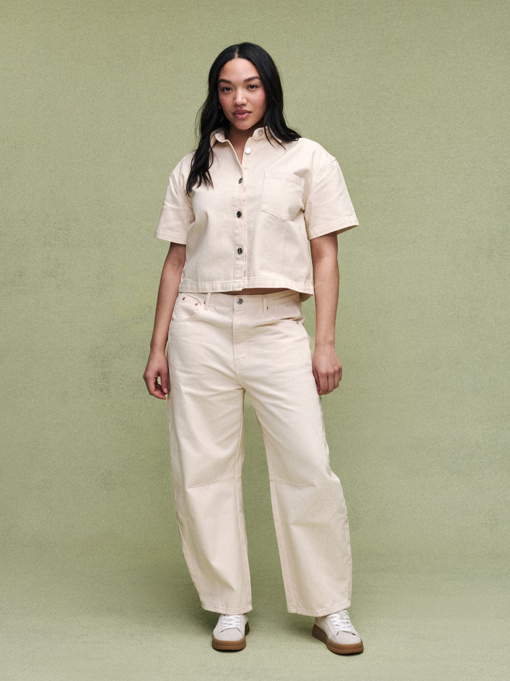Horseshoe Jeans - Cream