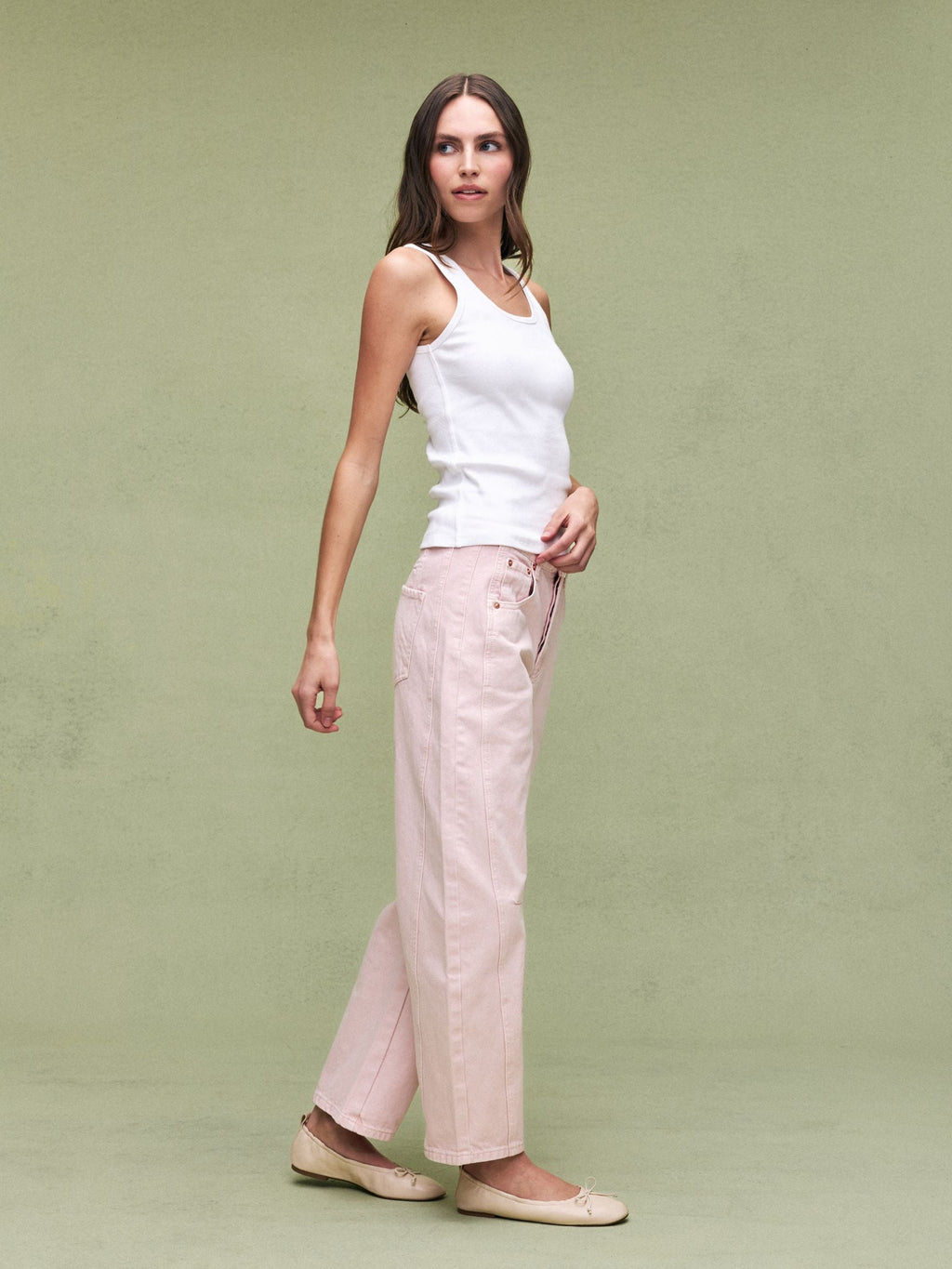 Horseshoe Jeans - Pink