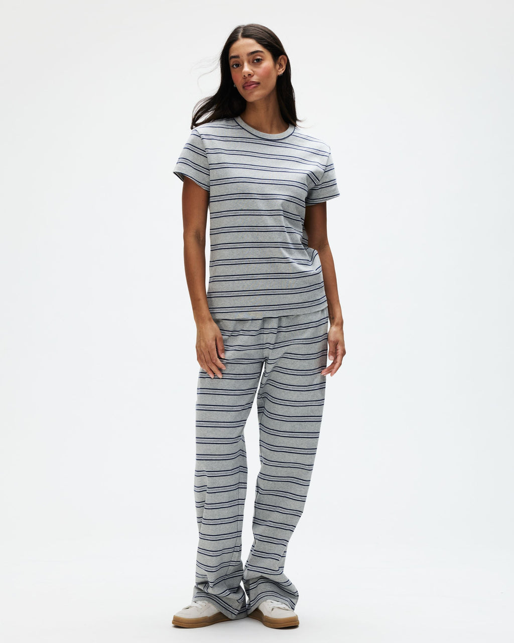 Striped Cotton Boxer Pants - Core Stripe