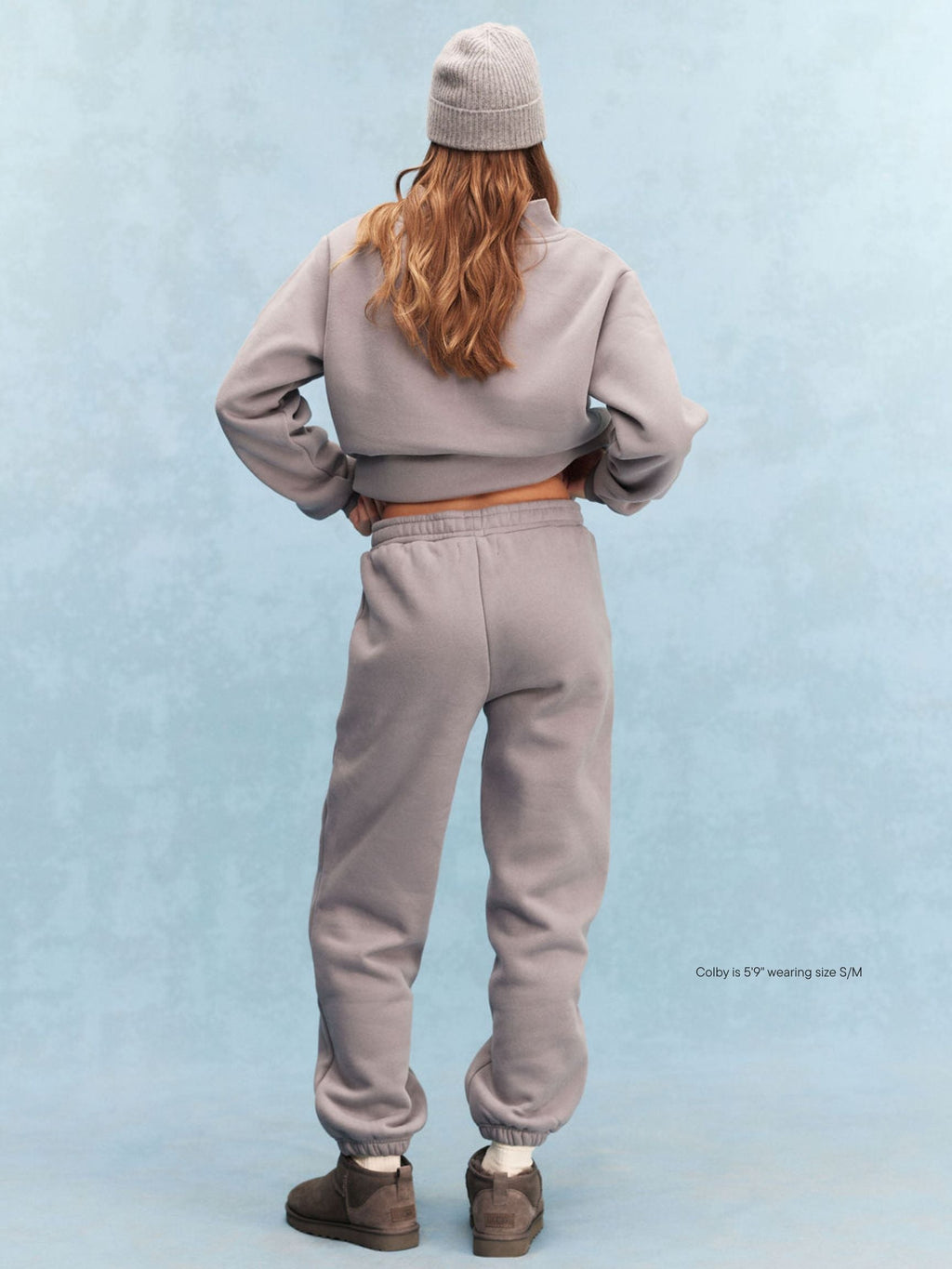 Drawstring Unisex Sweatpants - Stone