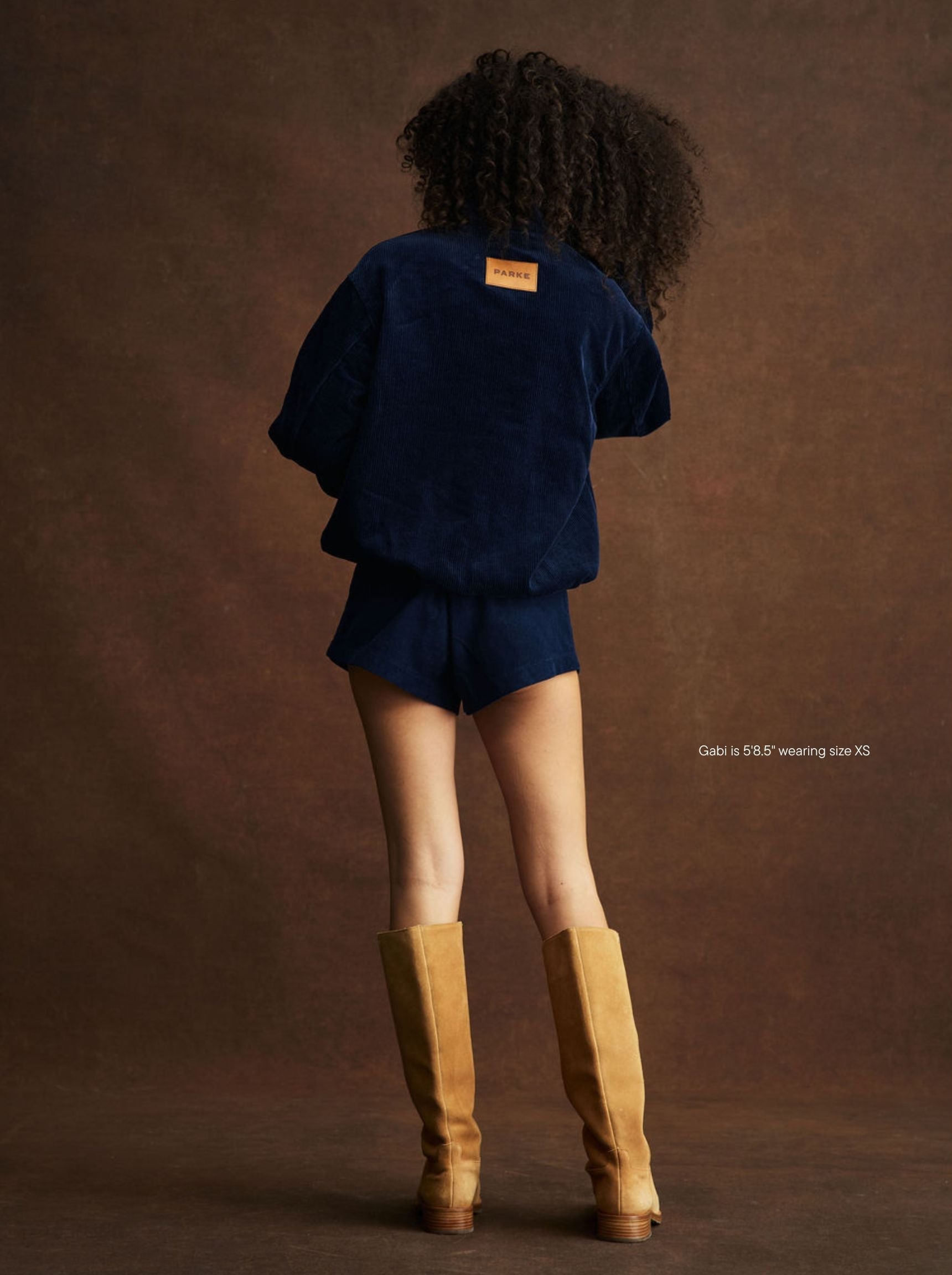 Corduroy Mini Shorts