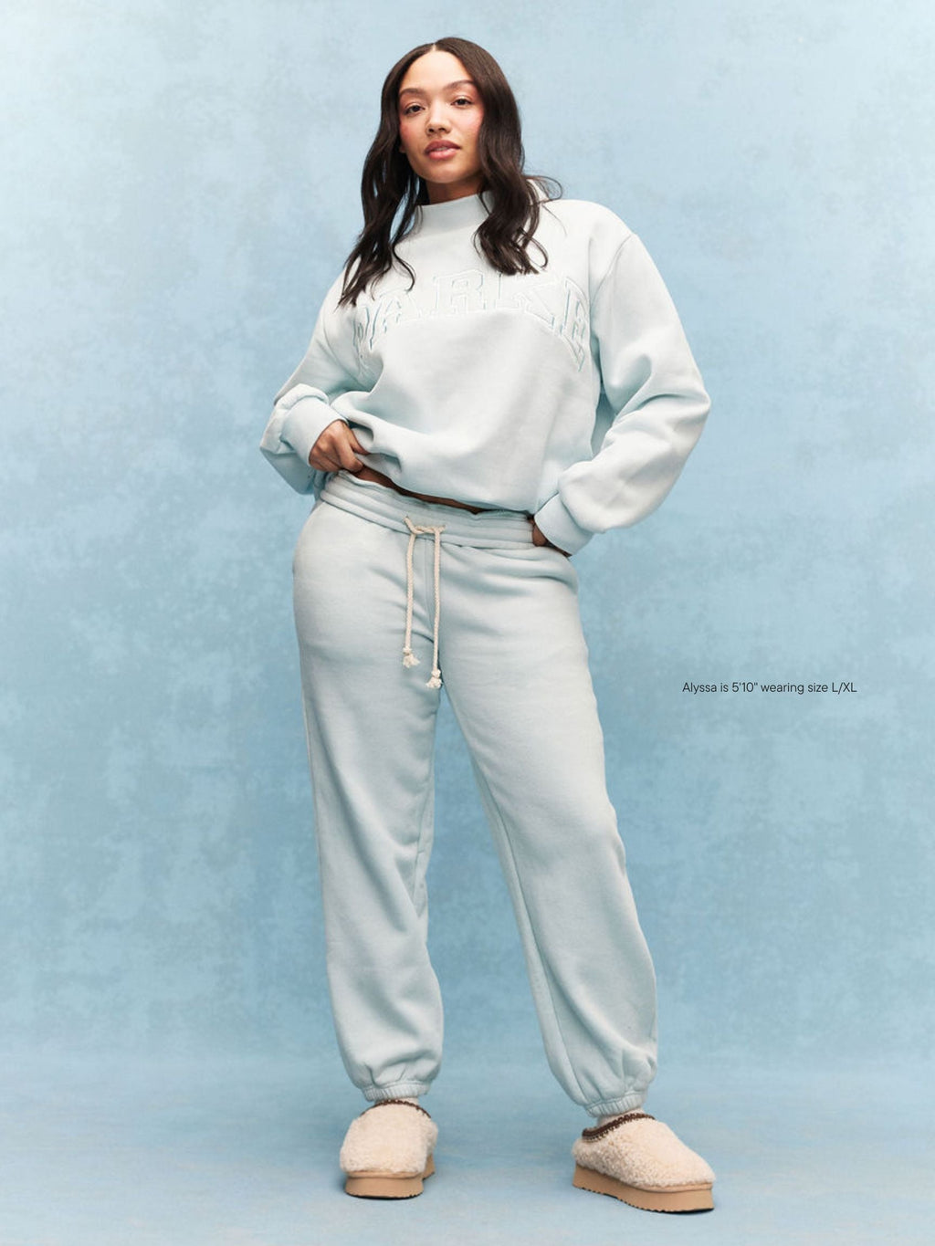 Drawstring Unisex Sweatpants - Arctic