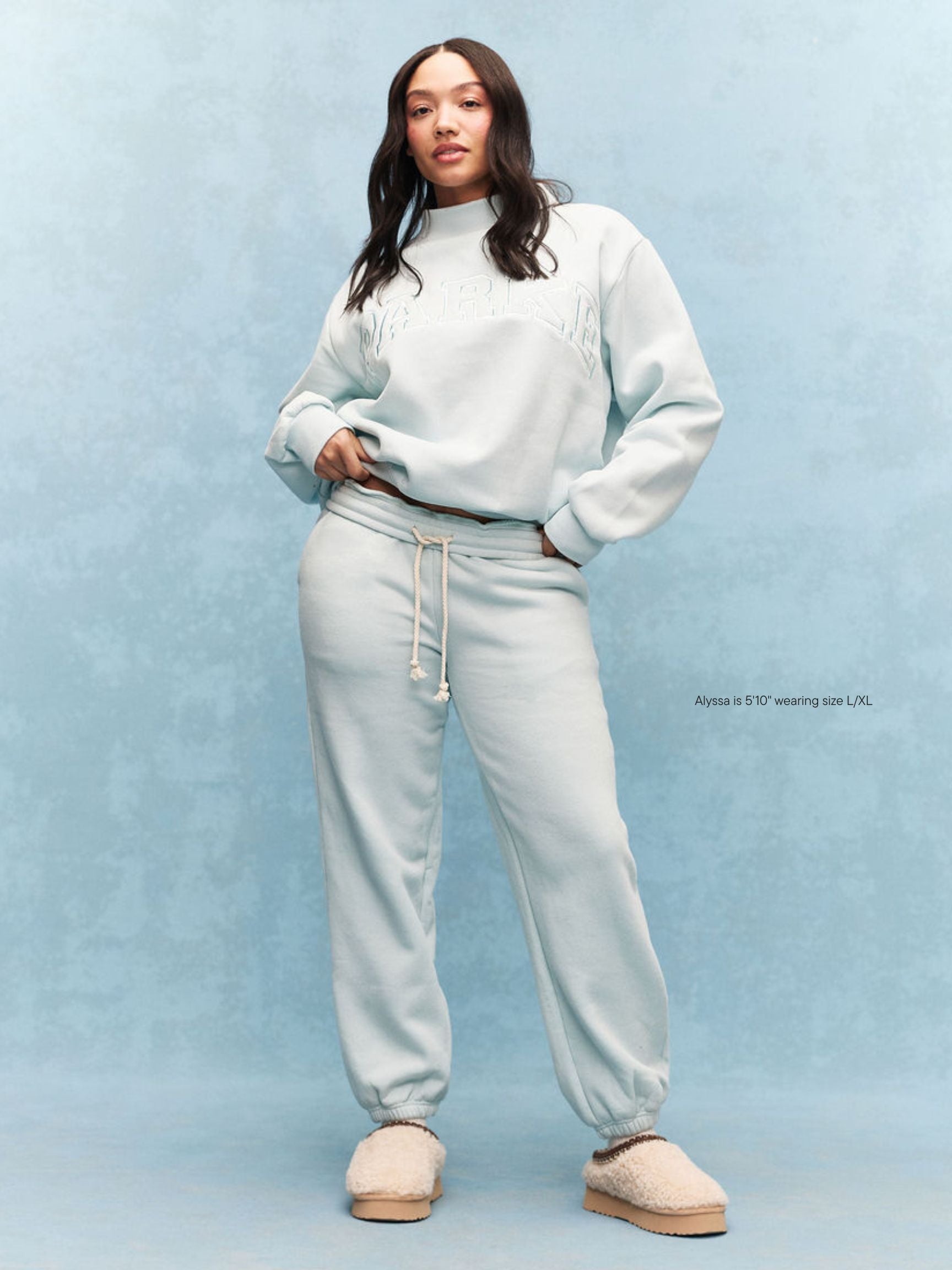 Drawstring Unisex Sweatpants - Arctic