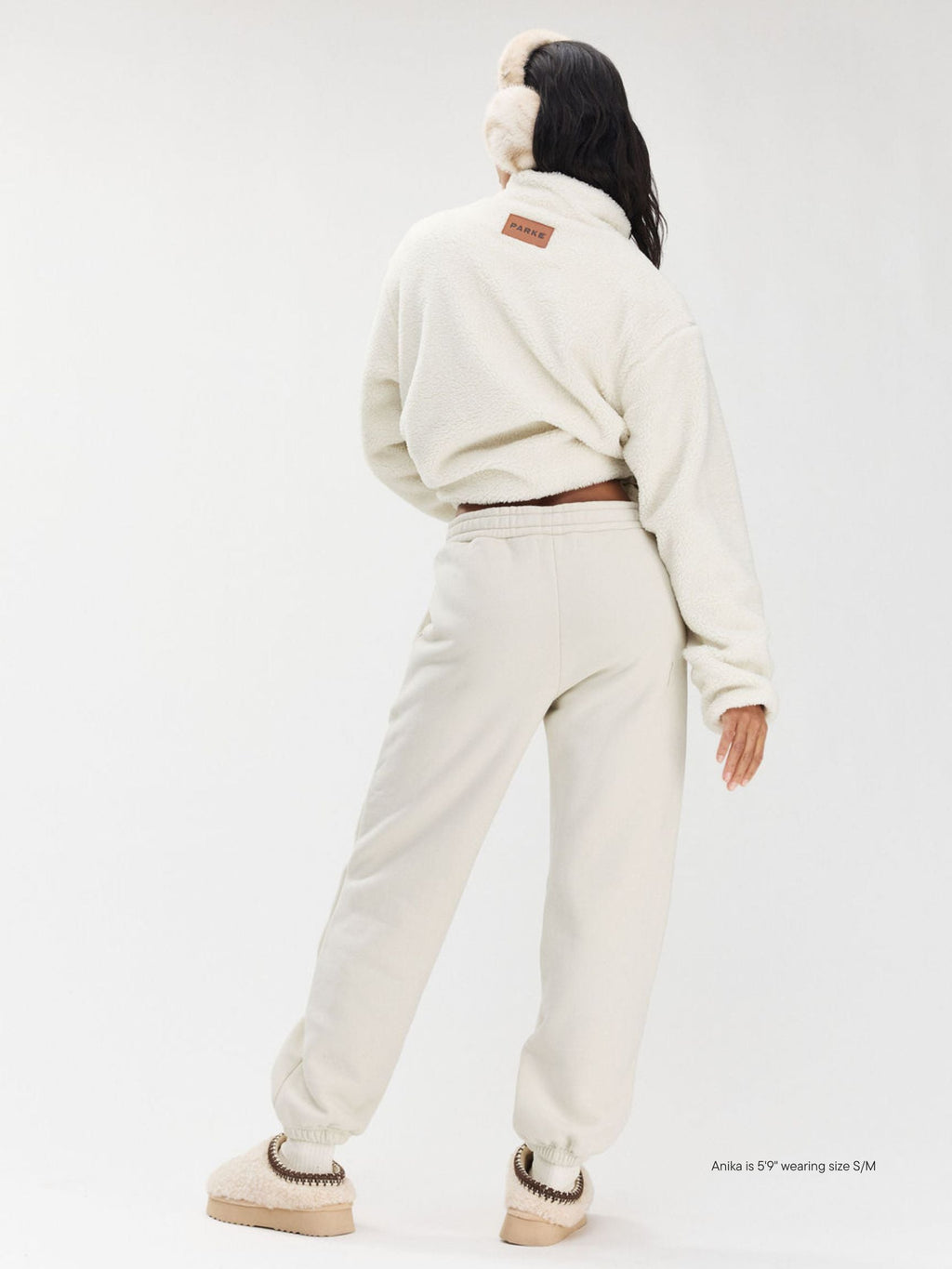 Drawstring Unisex Sweatpants - Oat