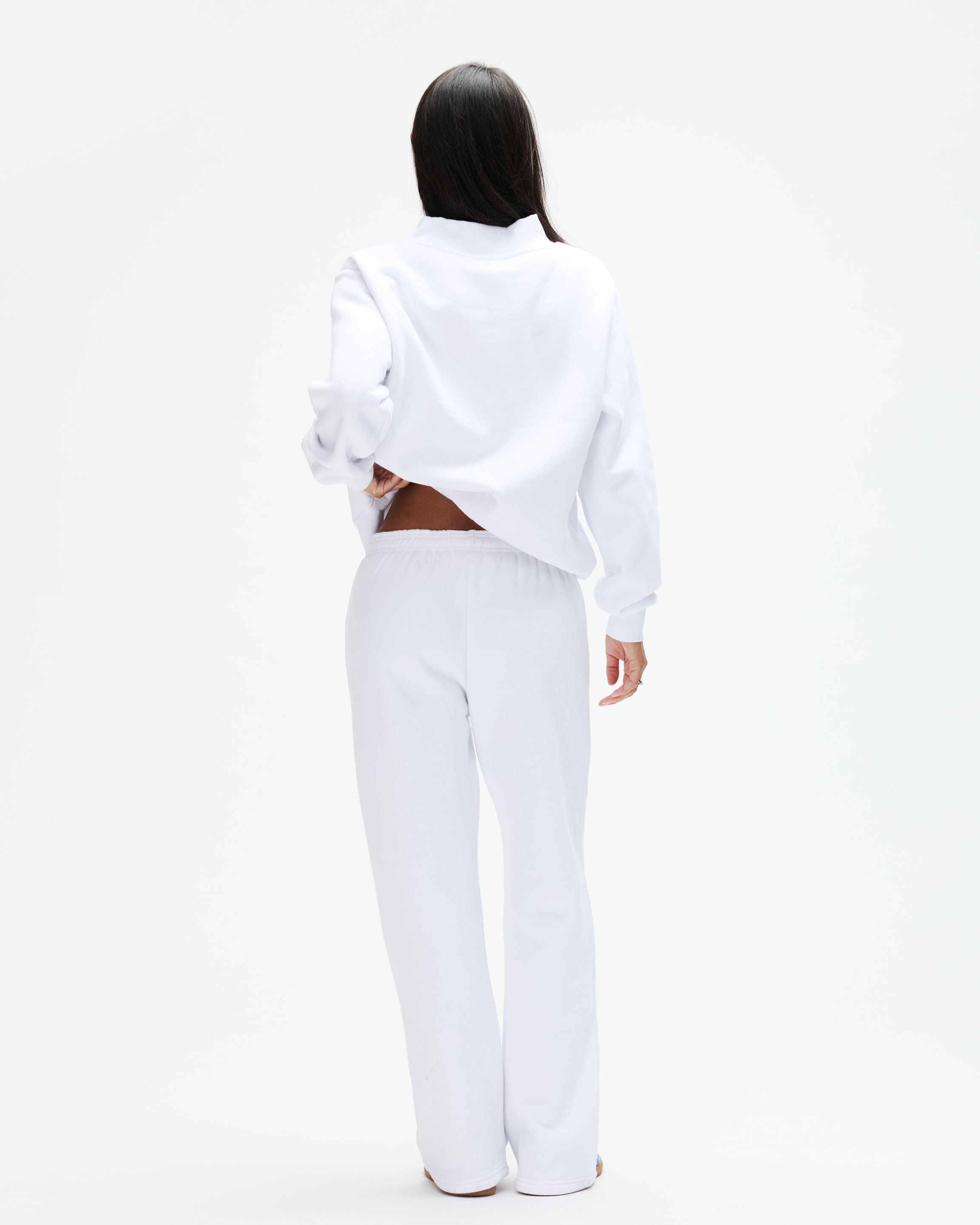 Boxer Sweatpants - White