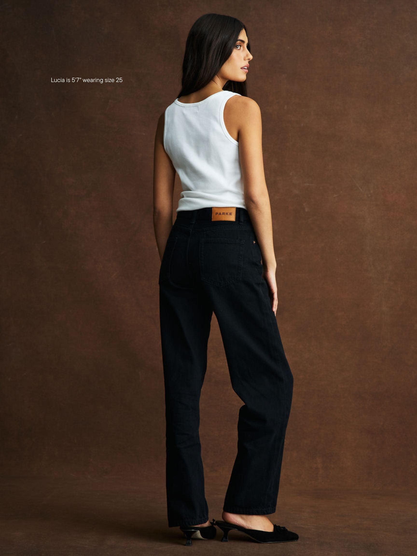 Classic Straight Jeans - Black