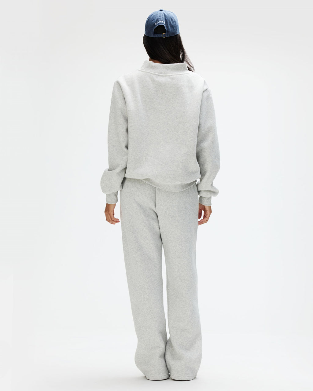 Signature Patch Mockneck - Classic Grey