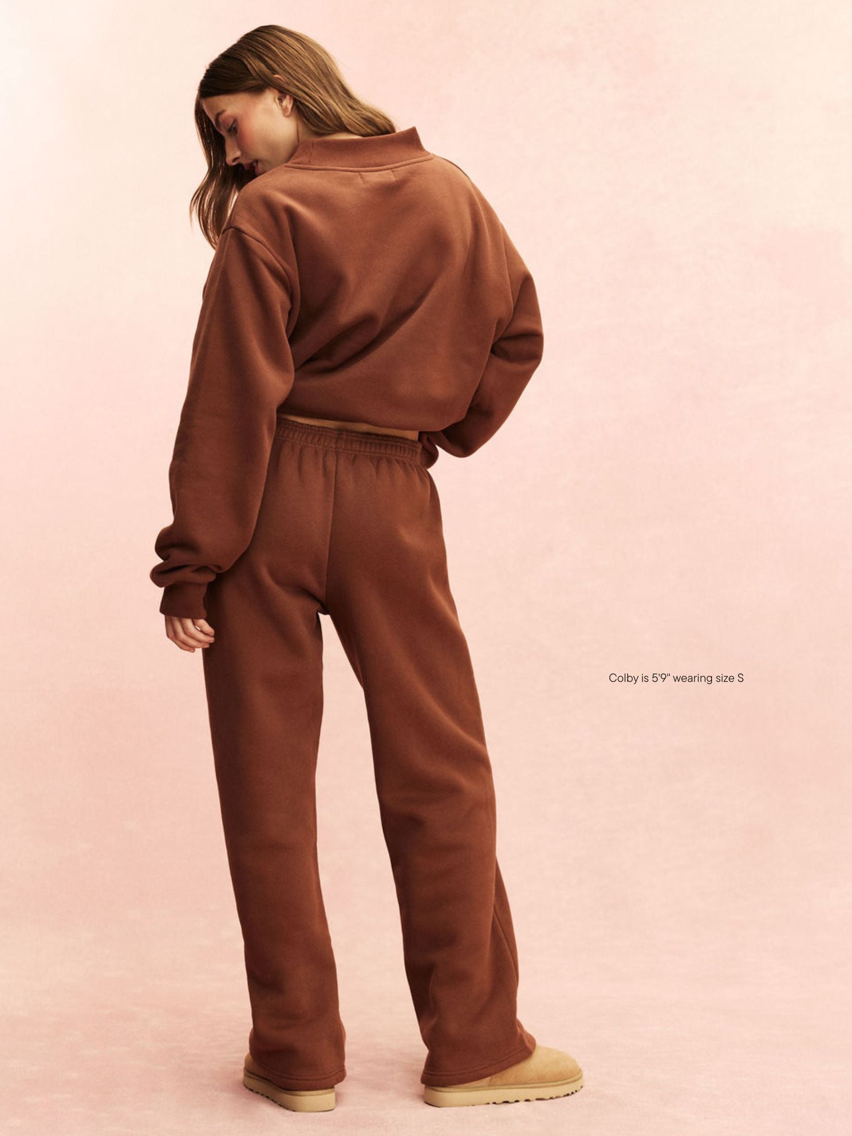 Boxer Sweatpants - Mocha