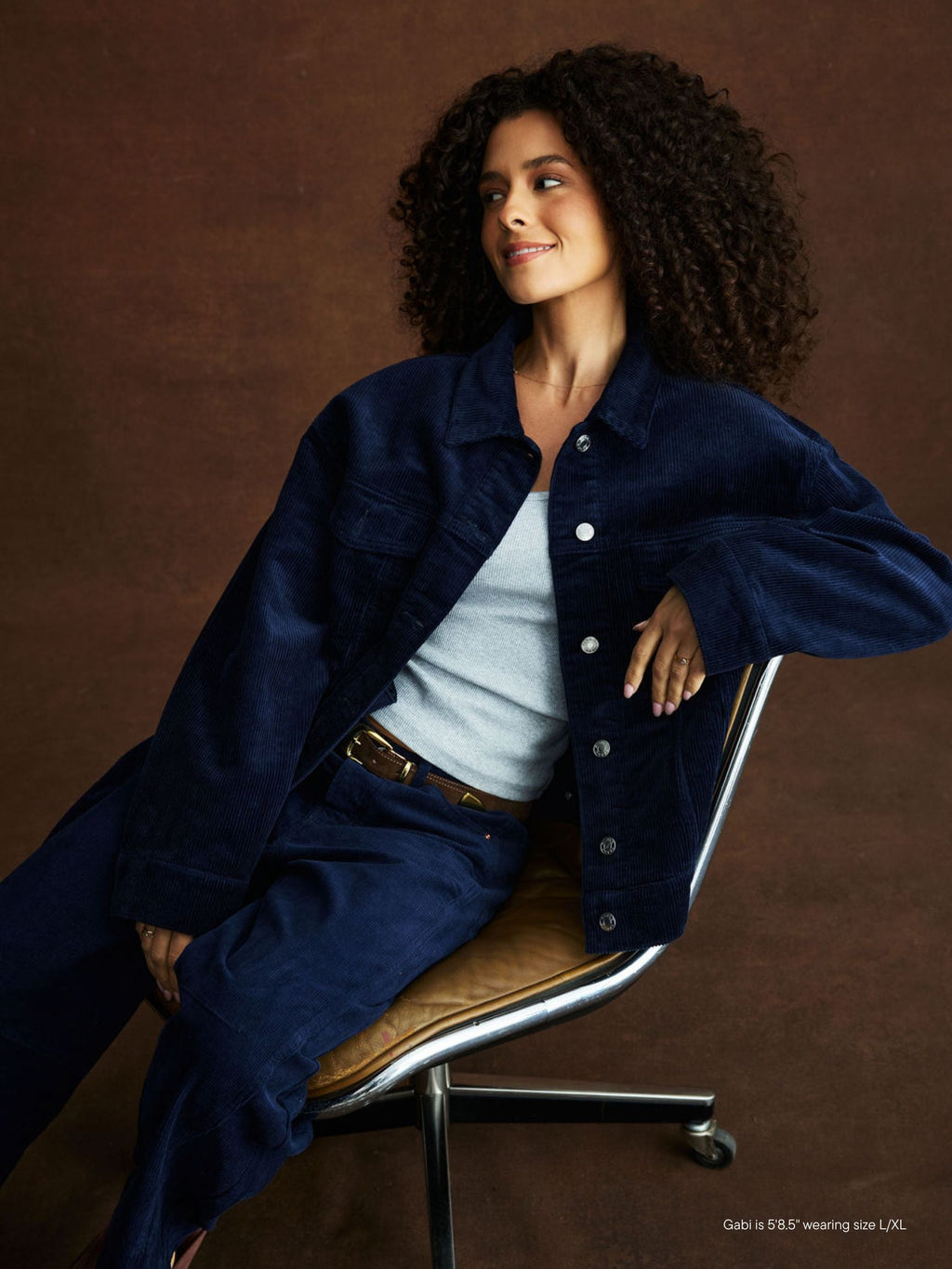 Oversized Corduroy Jacket