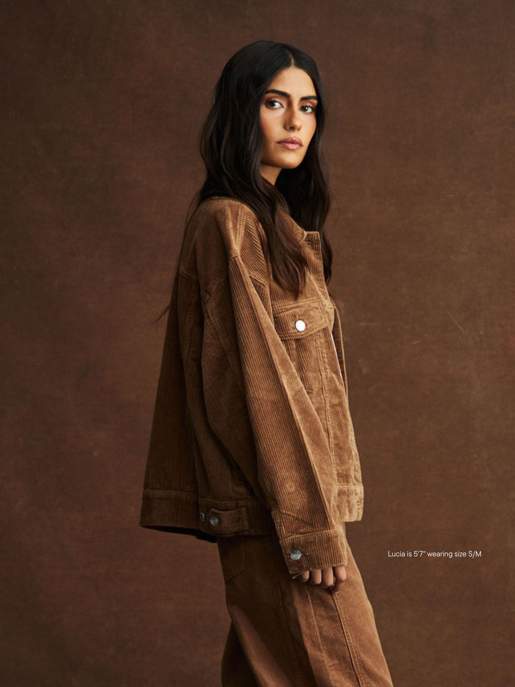 Oversized Corduroy Jacket