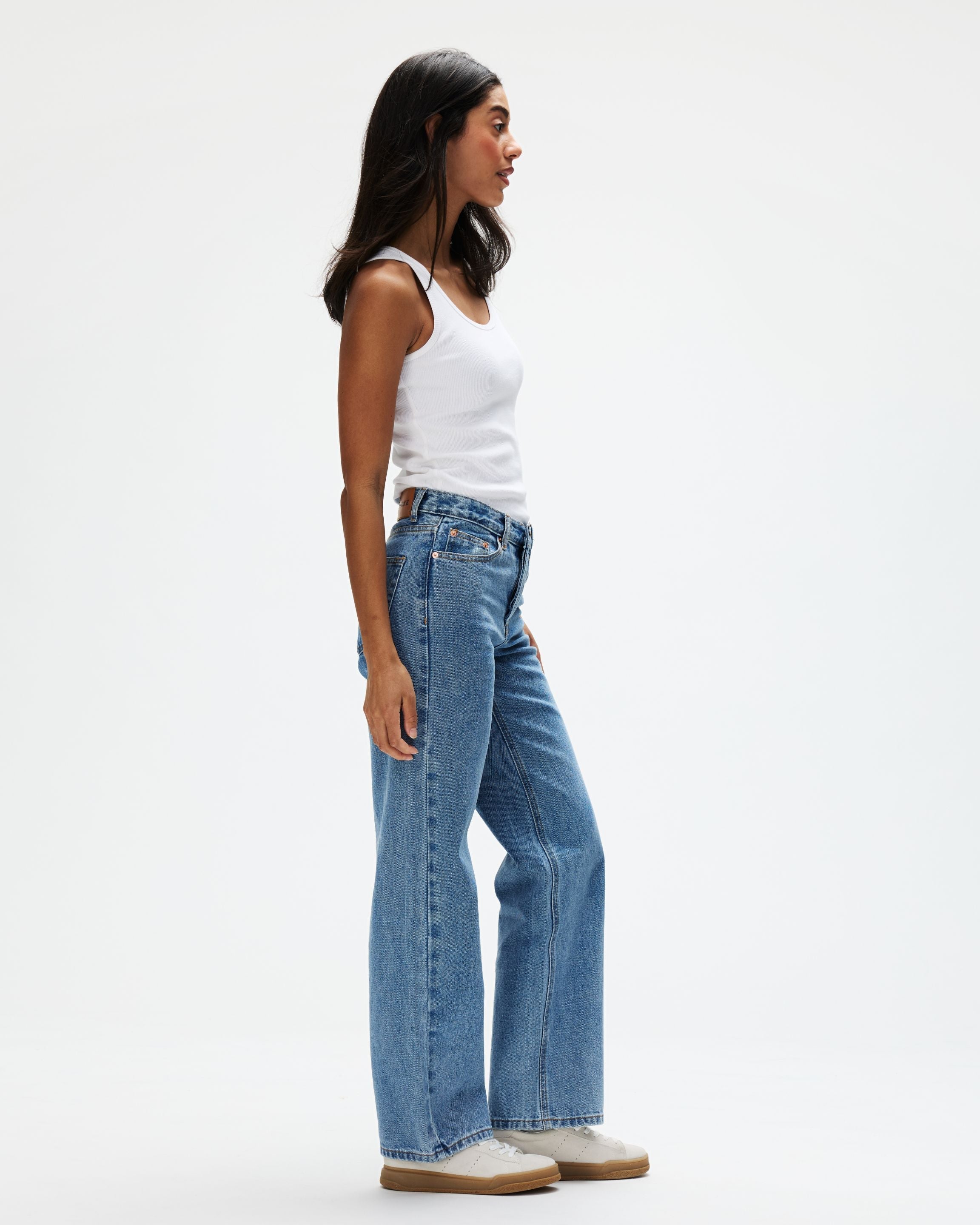 Classic Straight Jeans - Vintage Wash