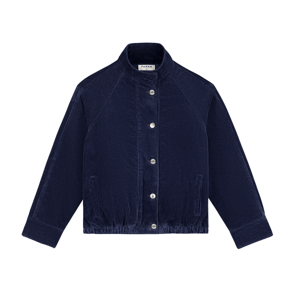 Lined Corduroy Bomber Jacket