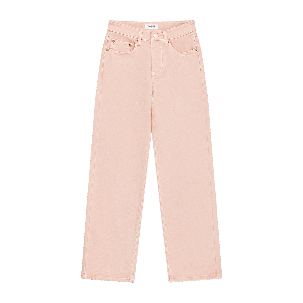 Classic Straight Jeans - Pink