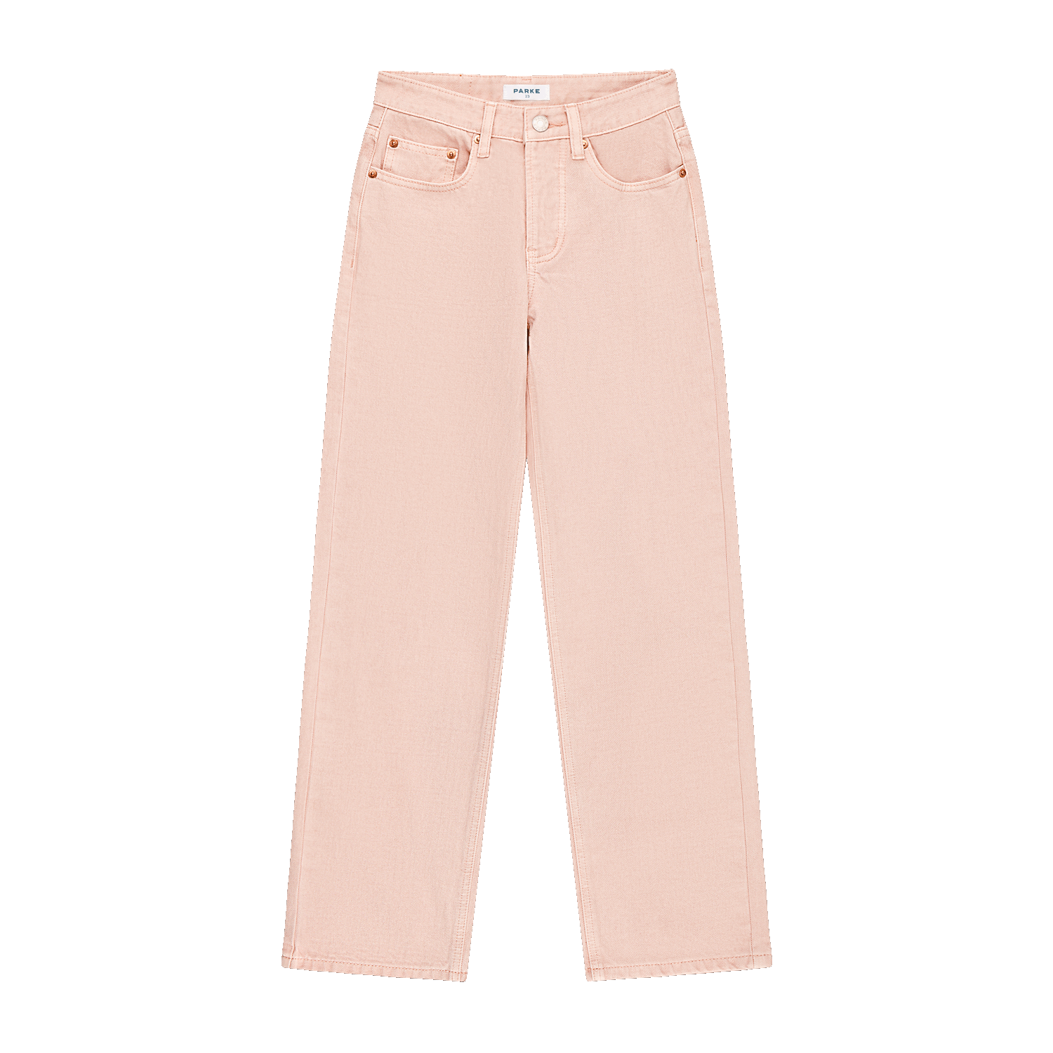 Classic Straight Jeans - Pink
