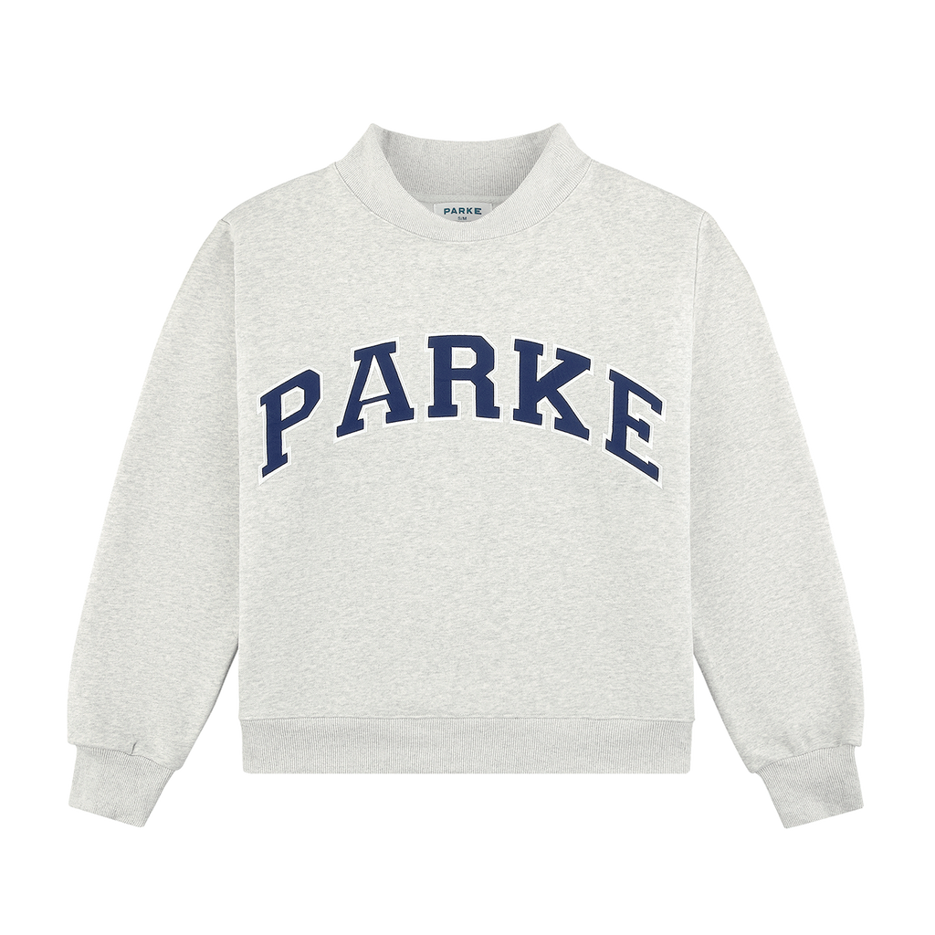 OG Varsity Mockneck - Classic Grey + Denim