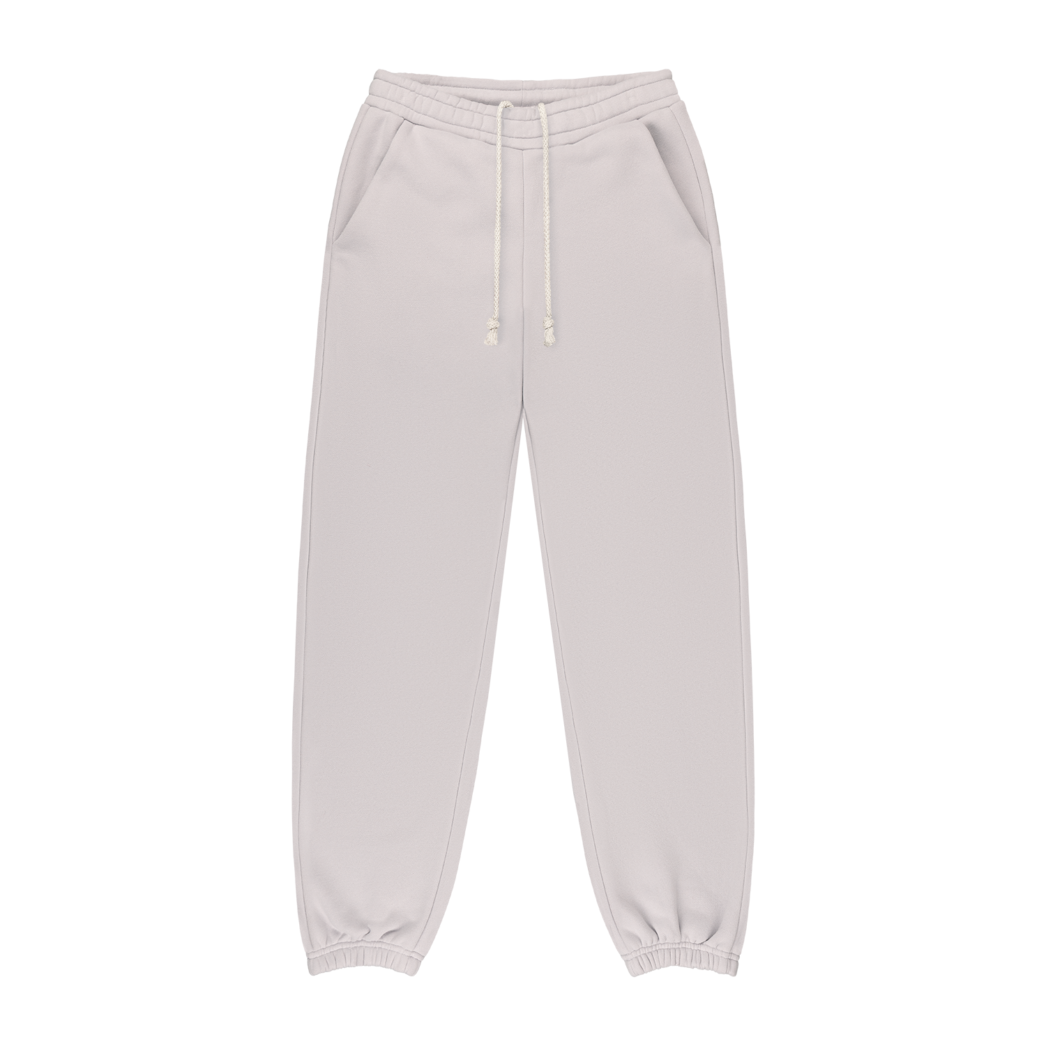 Drawstring Unisex Sweatpants - Lavender