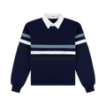 Striped Rugby Sweatshirt - Shadow