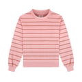 Preorder Striped Mockneck Pullover - Sweetheart Stripe