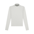 Turtleneck Long Sleeve Shirt - Grey