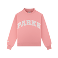 Preorder Valentine's Varsity Mockneck - Blush + Lavender