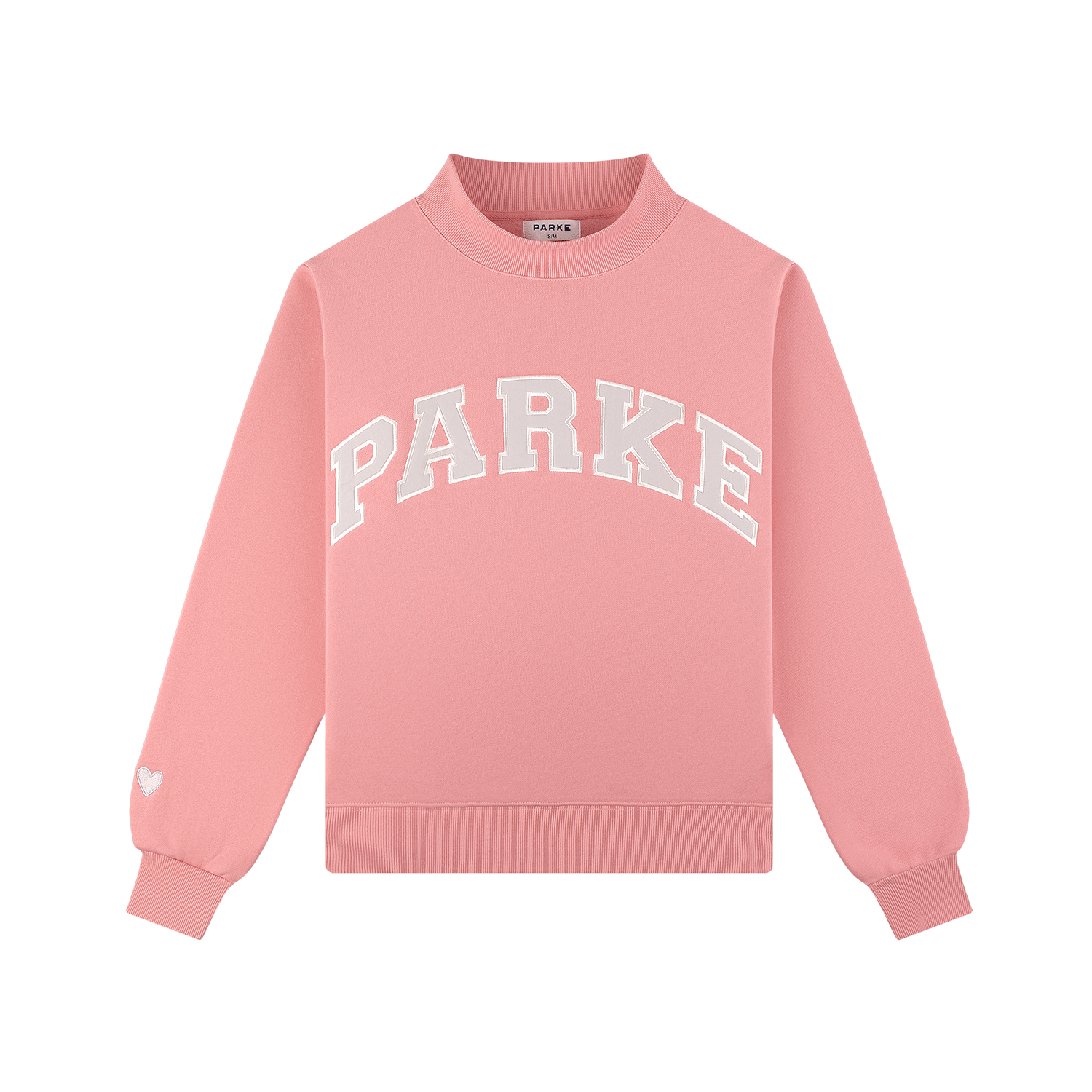Preorder Valentine's Varsity Mockneck - Blush + Lavender
