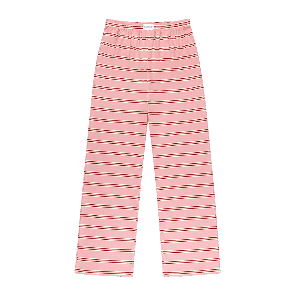 Preorder Striped Cotton Boxer Pants - Sweetheart Stripe