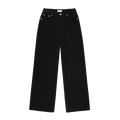 Low Rise Baggy Jeans - Black