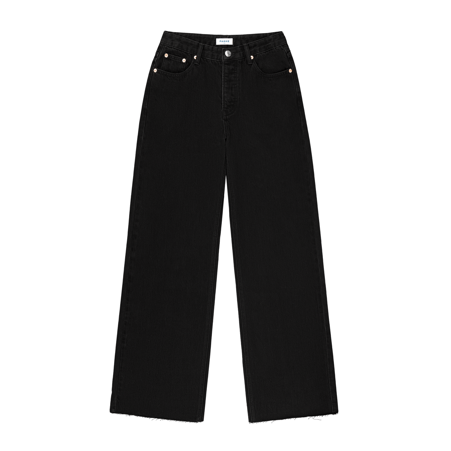 Low Rise Baggy Jeans - Black