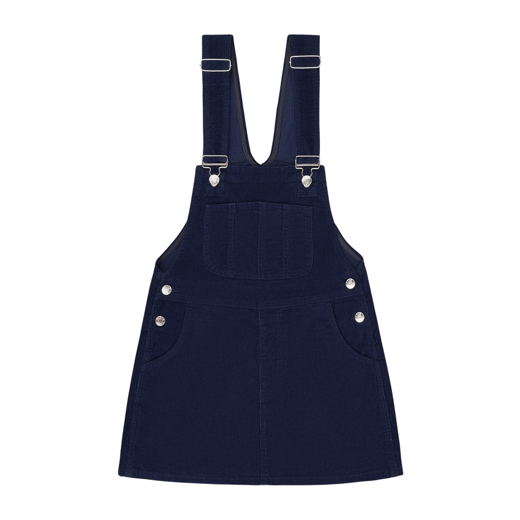 Corduroy Overall Mini Dress