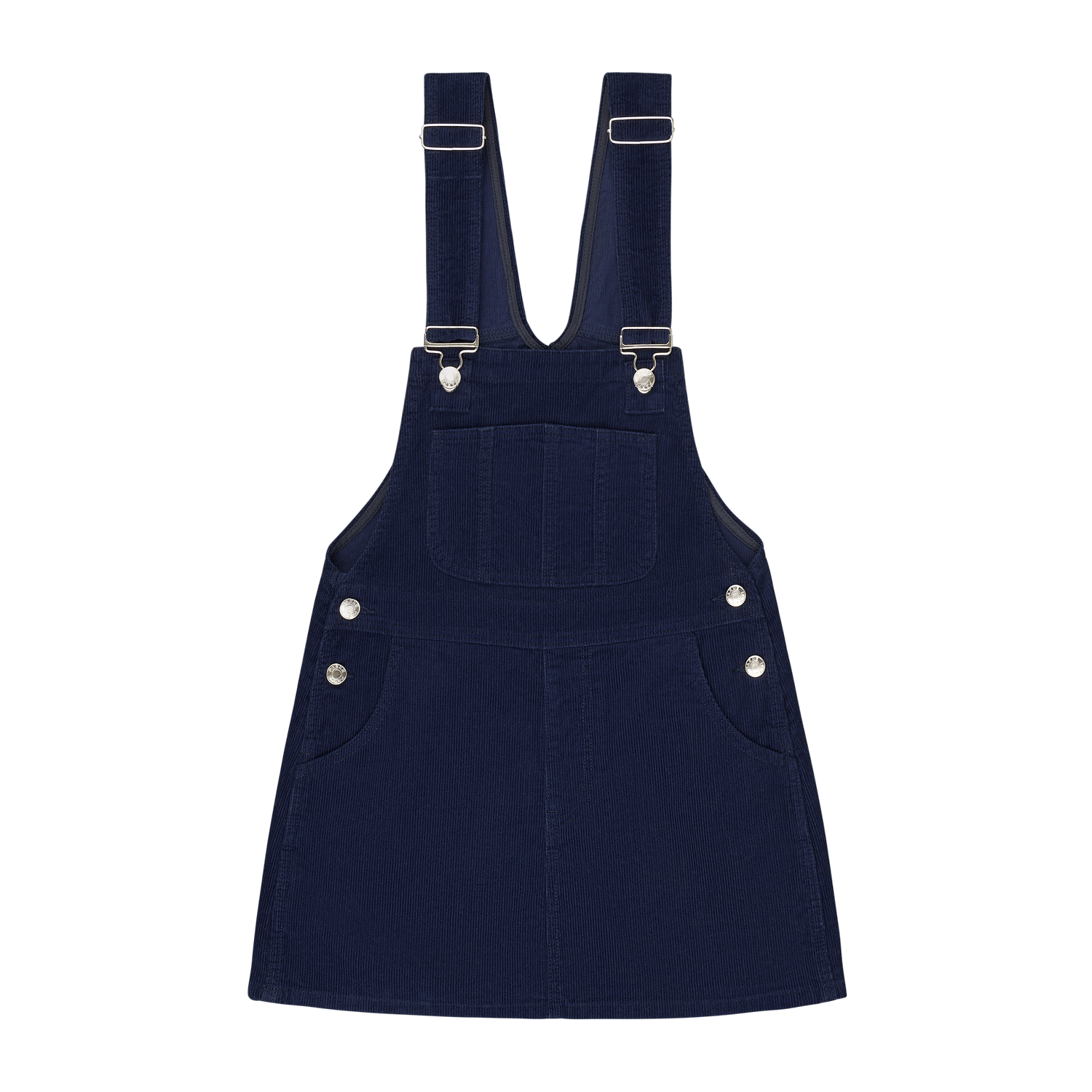 Corduroy Overall Mini Dress
