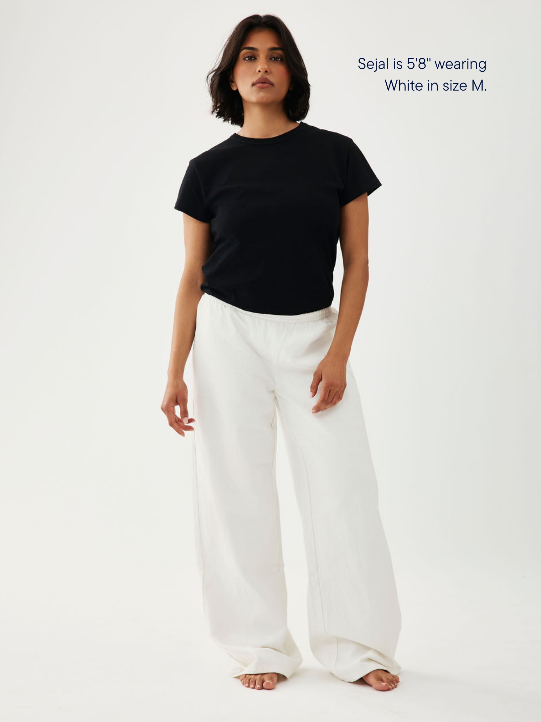 Elastic Denim Pant