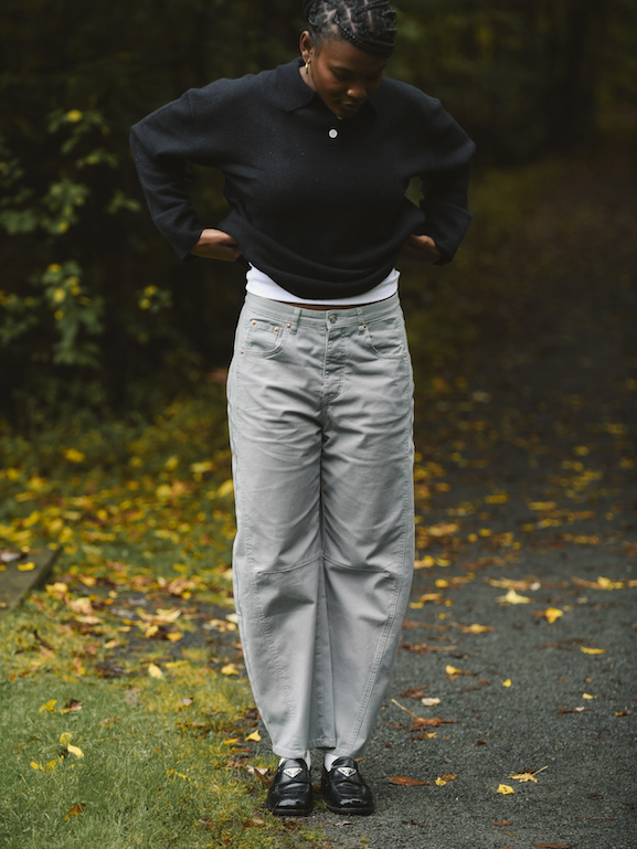 Cotton Twill Horseshoe Pants