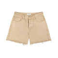 Long Baggy Shorts - Camel