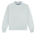 Embroidered Bridal Classic Mockneck - Pale Blue