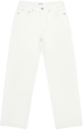 Classic Straight Jeans - White