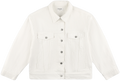 Oversized Denim Jacket - White