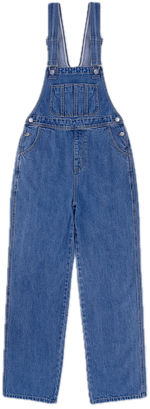 Denim Overalls